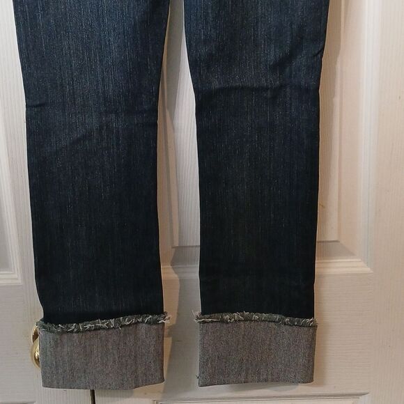 Jessica Simpson Wright Arrow Straight Skinny Jeans Sz 24 NWT Style 4301 On Going - Picture 8 of 12